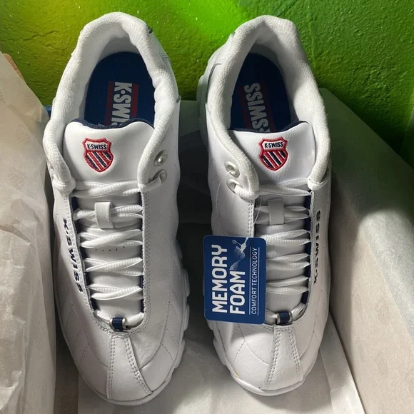 K-Swiss | Shoes | Nwb Kswiss Damage Memory Foam White Shoe  display picture 2
